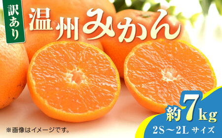 【先行予約】温州みかん約7kg　2S〜2Lサイズ　【くまふる】[ZBG050]