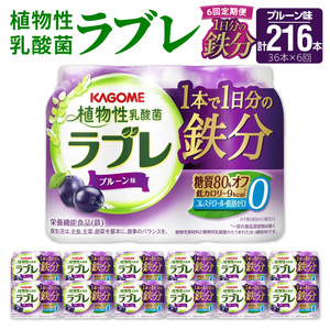 【6ヶ月定期便】植物性乳酸菌ラブレ　1日分の鉄分36本（計216本） [052S11-T]