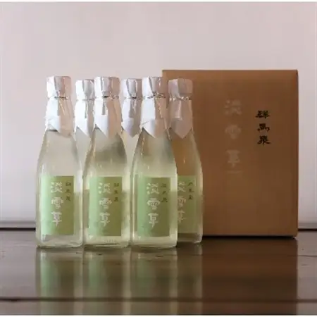 群馬泉　生酒　淡雪草　6本セット_酒・アルコール  日本酒 sake サケ_【配送不可地域：離島】【1254931】