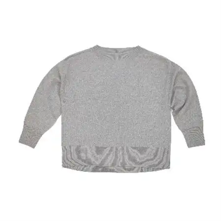 【 MyLien 】熟成コットンブレンド　ニットプルオーバー【フリーサイズ・グレー】_装飾品・工芸品 洋服  _【1261198】