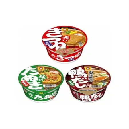 赤いきつねうどん(東)・緑のたぬき天そば(東)・おそば屋さんの鴨だしそば　各12食セット_麺 ラーメン  らーめん 拉麺_【1335772】