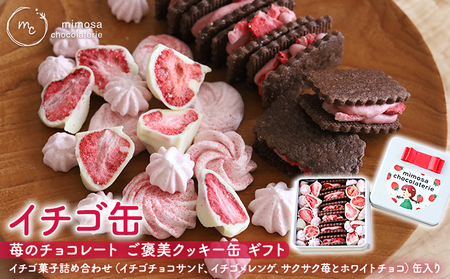 お菓子 チョコ いちご 限定 詰め合わせ 激安 お買い得 セット12 イチゴ缶 苺のチョコレート ご褒美クッキー ギフト セット いちご