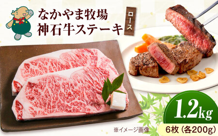 黒毛和牛 ロースステーキ 200g×6枚[BACT016]牛肉ステーキ