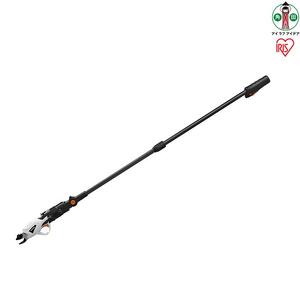 高枝バサミ 剪定 3.7V 充電式 キャッチ機能付き 充電式高枝剪定はさみ アイリスオーヤマ 家電 電化製品 コードレス 軽量 電動 JTH10 ホワイト