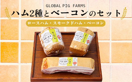 ハム2種とベーコンのセット ハム 豚 燻製 肉 おつまみ お弁当 おかず F4H-0288