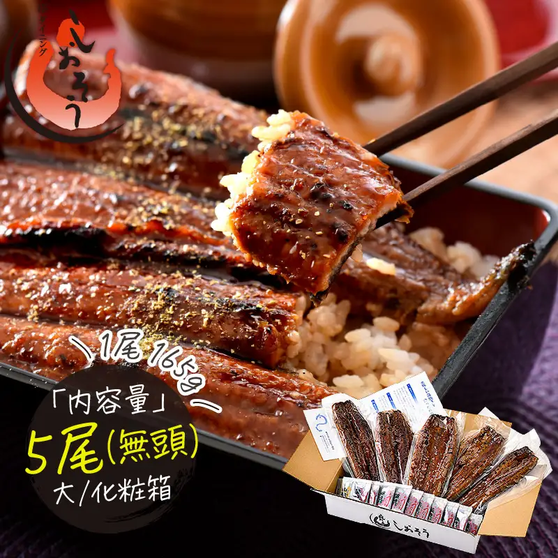 [053-c005] うなぎ蒲焼き 約165g × 5尾
