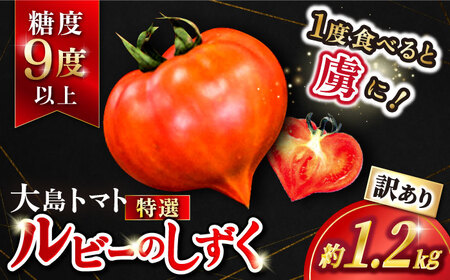  訳ありトマト ルビーのしずく1.2kg | トマト ／CCK025