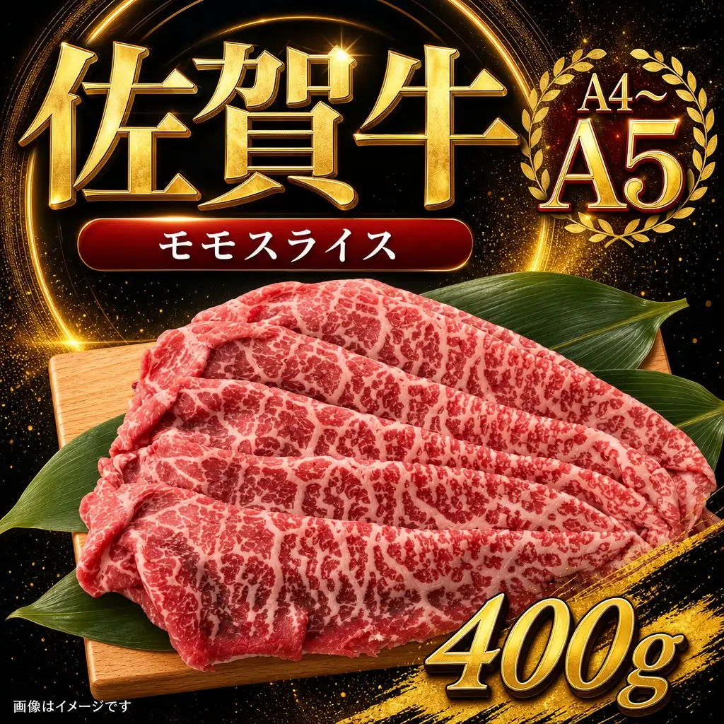 佐賀牛 ももスライス 400g 149-J1810
