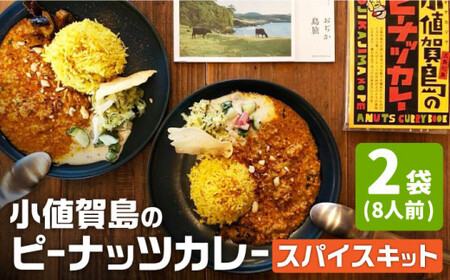 島のピーナッツカレー スパイスキット 2セット [DAA021] カレー ミールキット 落花生 ピーナッツ