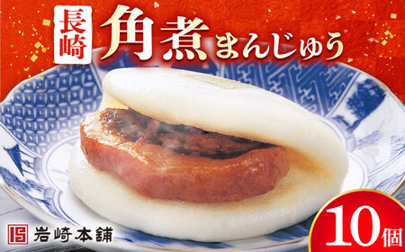 長崎角煮まんじゅう 10個  [DBG008] 角煮まんじゅう