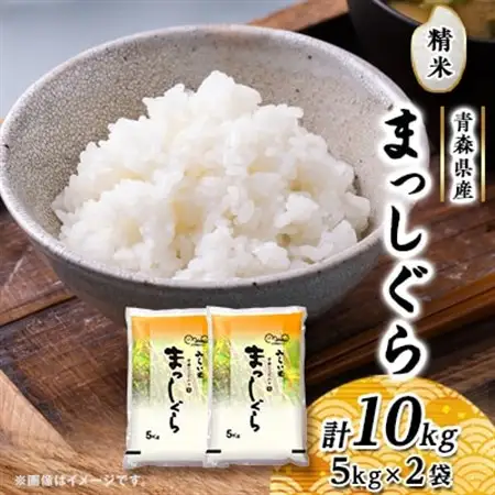 まっしぐら　精米5kg×2袋_ 精米 米 _【配送不可地域：離島・沖縄県】【1135488】