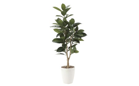 光の楽園　ゴムの木1.25【配送不可：北海道・沖縄・離島】 雑貨 日用品 植物 造花