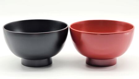 川連漆器 夫婦背高椀 漆器 漆器 【佐藤豊八商店】[H5806]