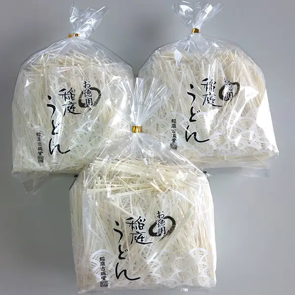 稲庭うどん お徳用 500g×3袋 稲庭うどん 稲庭うどん 【(株)稲庭古城堂】[K1303]