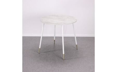 【＆FREL】FS サークルテーブル 天板 メラミン ホワイトパイン 幅75cm 奥行75cm 高さ72cm インテリア 家具 おしゃれ シンプル モダン 円形 ワークデスク ダイニングテーブル スタイリッシュ 耐久性 ※離島への配送不可