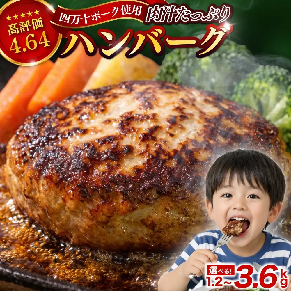 【 ハンバーグ 】 ハンバーグ 2.4kg