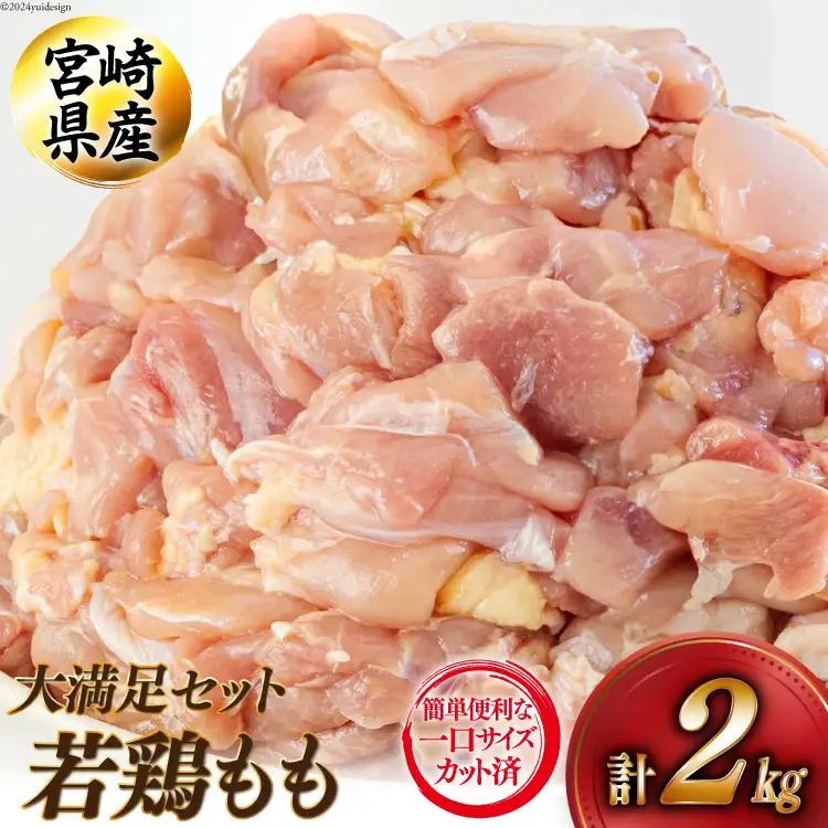若鶏 もも 切り身 200g×10 合計2kg [アグリ産業匠泰 宮崎県 美郷町 31be0047]