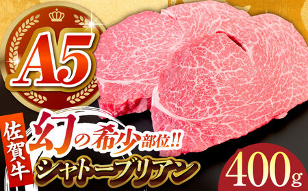 佐賀牛シャトーブリアン 計400g （200g×2パック） [HCS019] ステーキ ヒレ 牛肉 ステーキ