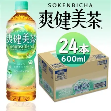 爽健美茶600mlPET×24本_飲料・ドリンク 飲料 茶 _【1434267】