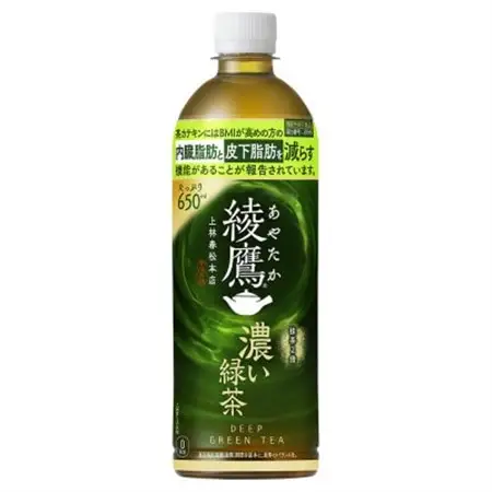 綾鷹濃い緑茶 650mlPET×24本_飲料・ドリンク 飲料 茶 _【1434307】