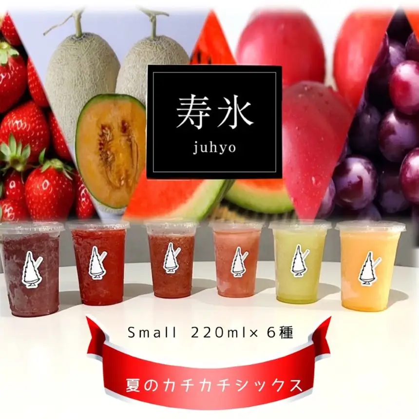 【先行予約】寿氷 夏の カチカチ シックス 6種類 食べ比べ セット スモール 真岡市 栃木県