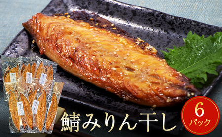 鯖みりん干し 2枚パック×6パック入 鯖 さば 冷凍 味醂干し 焼き魚 簡単調理 宮城県 石巻市