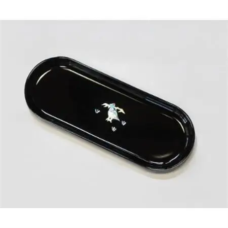 フリートレー螺鈿　立山雷鳥_雑貨     装飾品・工芸品   _【1237405】