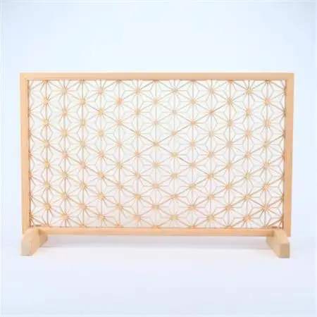 縁起組子アートパネル　あさのは_装飾品・工芸品     雑貨・日用品  家具・インテリア _【1367705】