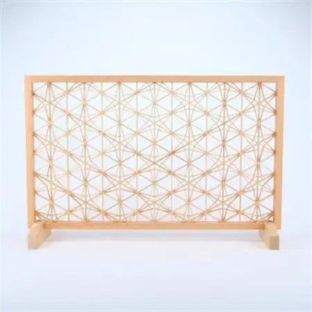 縁起組子アートパネル　りんどう_装飾品・工芸品     雑貨・日用品  家具・インテリア _【1368236】