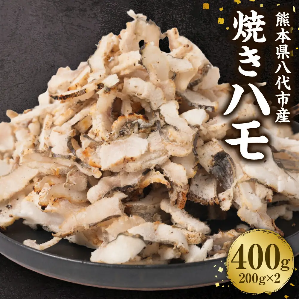 熊本県八代市産 焼きハモ 計400g 200g入×2袋