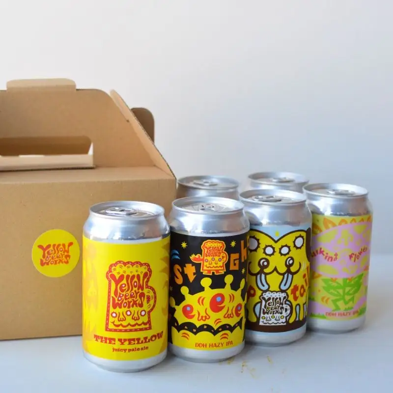 No.2762Yellow Beer Worksクラフトビール飲み比べ6缶セット