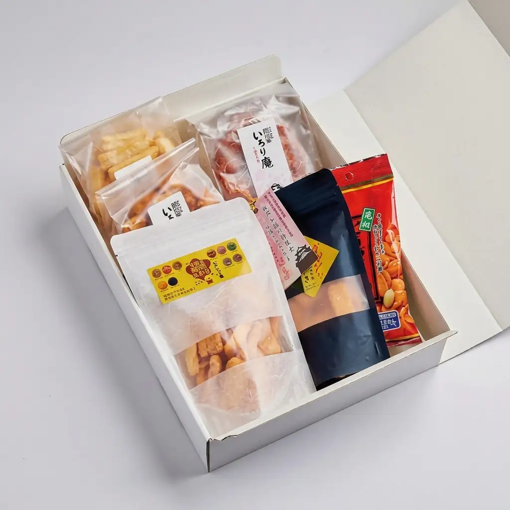 おかき 【いろり庵】ひとくせ6点 セット 米菓 お菓子 おかし おやつ おつまみ 燻製 越の国いろり庵
