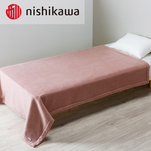 西川 カシミヤ毛布QL6653 ピンク FQ03602015100 | 毛布 [4008]