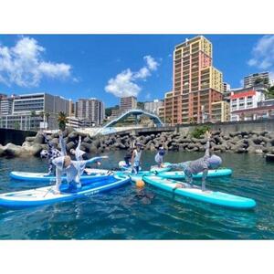 熱海横磯港で「SUP YOGA体験」〈女性におすすめ〉