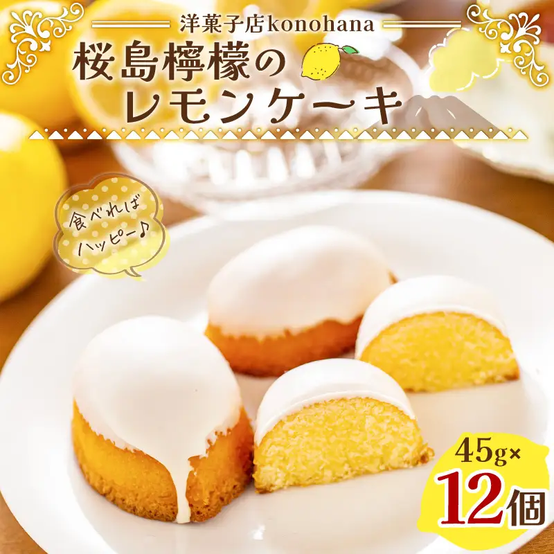 桜島 檸檬 の レモンケーキ K236-001