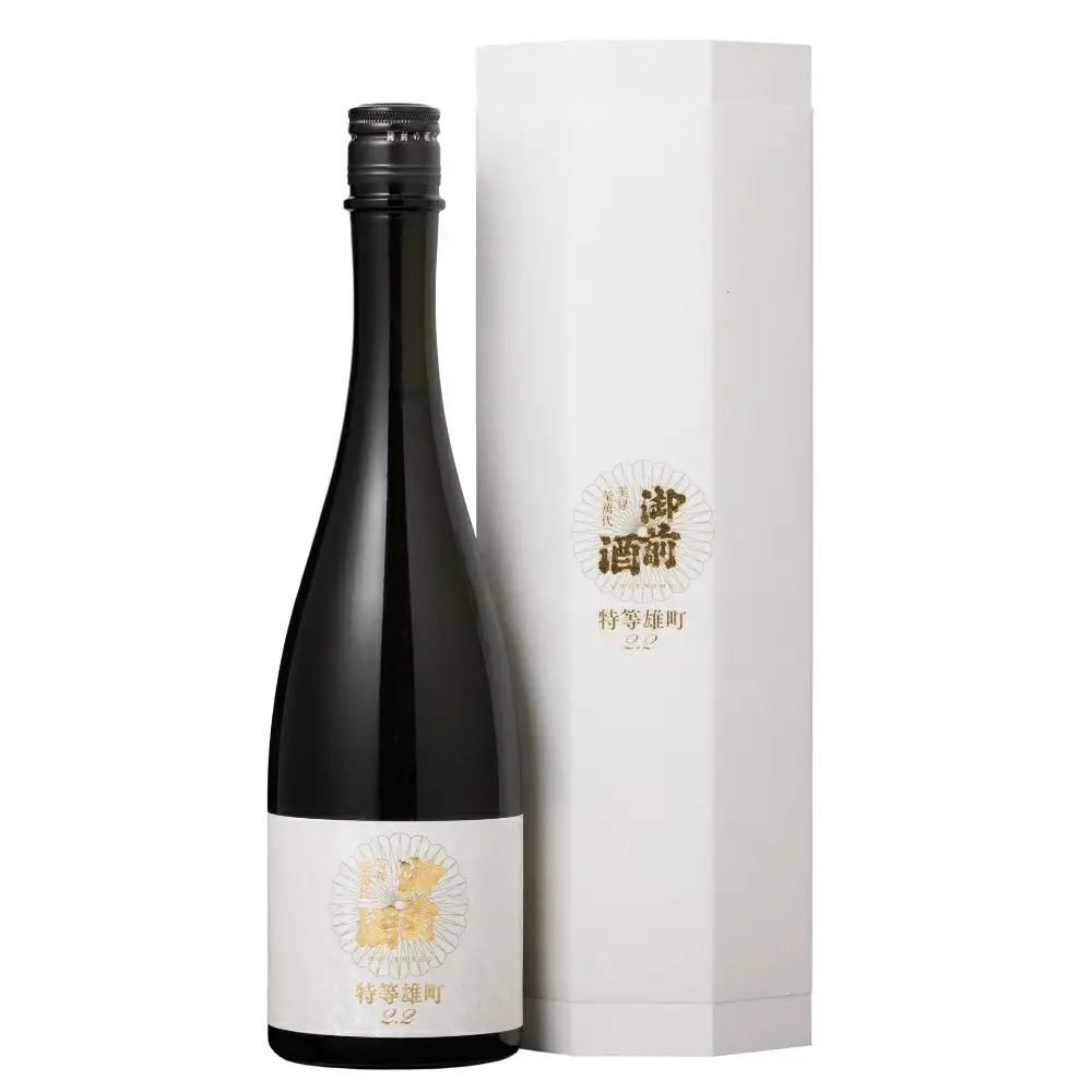 【岡山の酒】 御前酒「特等雄町2.2白」720ml ｜純米大吟醸 辻本店 真庭 日本酒 雄町米 地酒【thtn027-01】