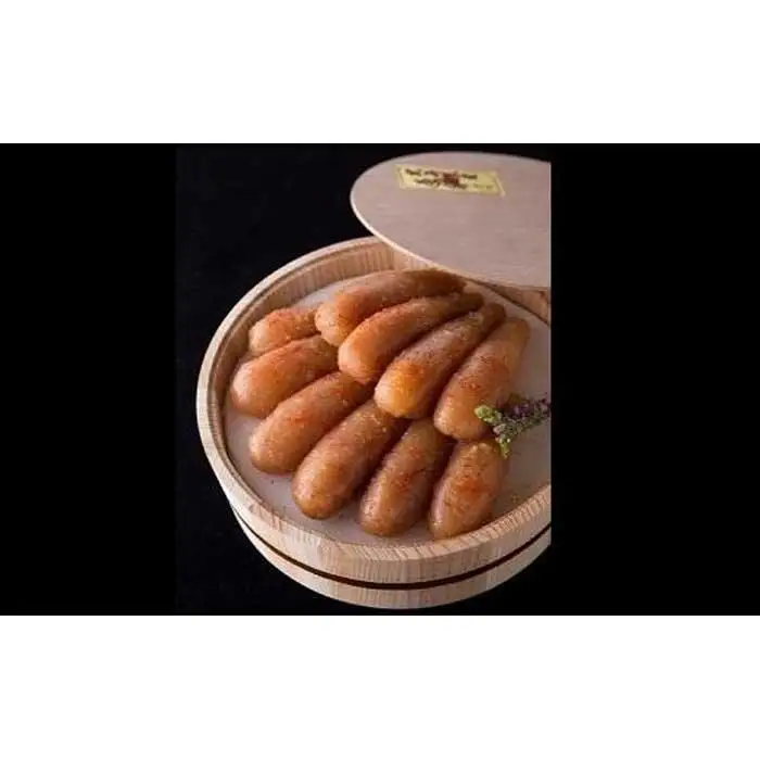 「食品添加物不使用」極み明太子　檜樽入　600g（300g×2）