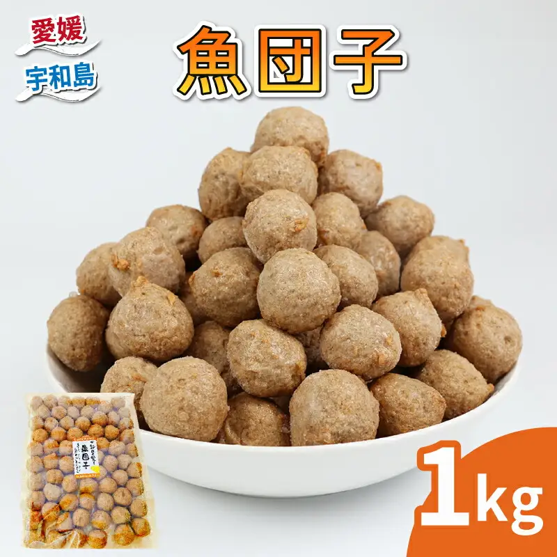 じゃこ天 魚団子 1kg 食品添加物不使用 特定原材料8品目不使用 宇和島練り物工房みよし C010-061009