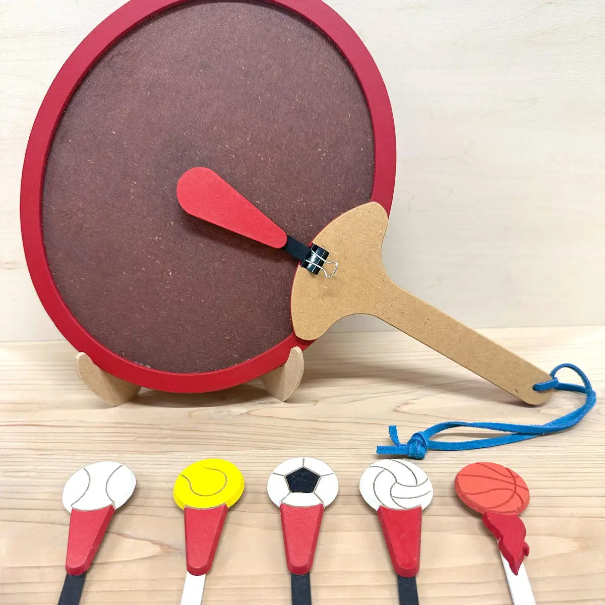 和紙が応援太鼓（スポーツ応援セット） 工芸品 団扇 うちわ インテリア 