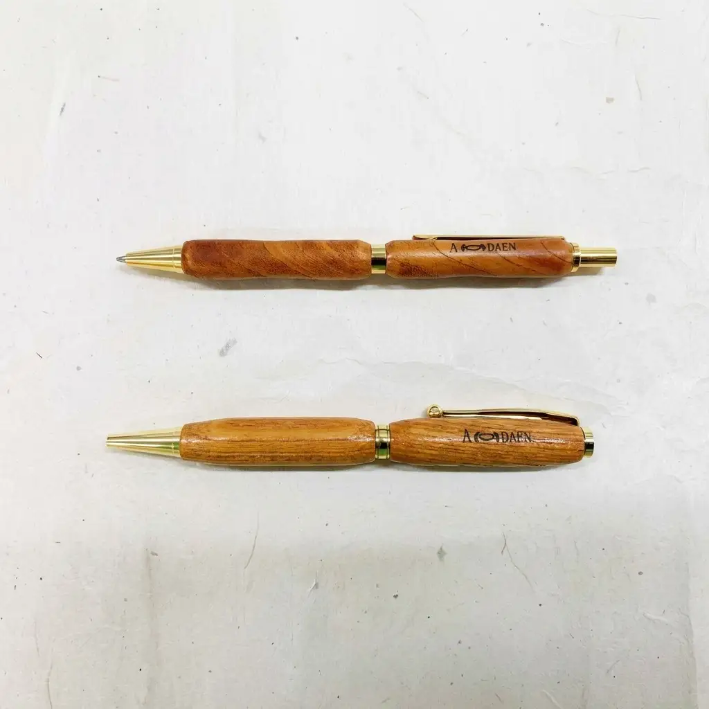 ボールペン/シャープペン セット【アサヒ研創】 工芸品 文房具 筆記用具 