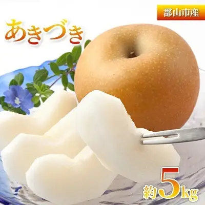 梨 あきづき 若林果樹園 福島県産 梨【約5kg】