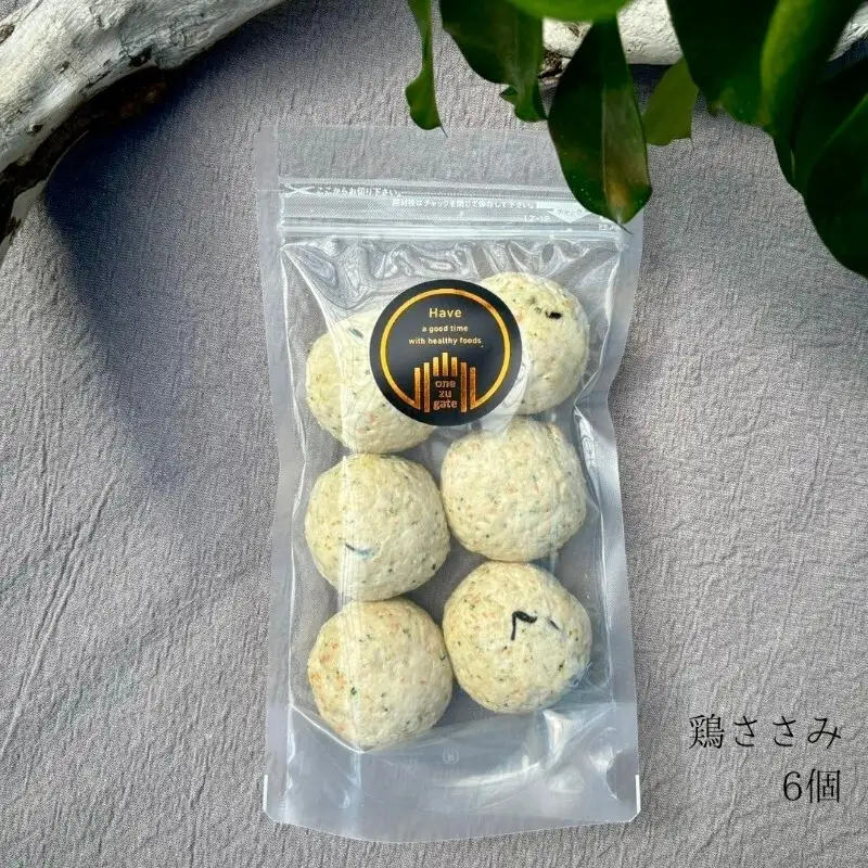 【国産鶏肉使用・無添加】ワンズバーグ 鶏《犬用おやつ》 約30g×6個 ペット ペットフード 手作り 温めるだけ トッピング 