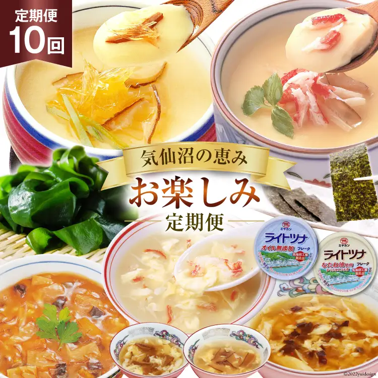10回 定期便 気仙沼の恵み お楽しみ定期便 