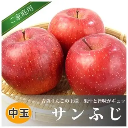 青森県黒石産サンふじ家庭用 約5kg_果物・フルーツ りんご  リンゴ 林檎_【1247476】