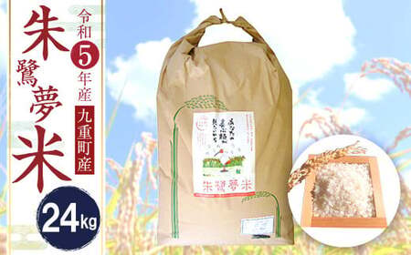 【令和5年度産】朱鷺夢米 24kg 九重町産 お米