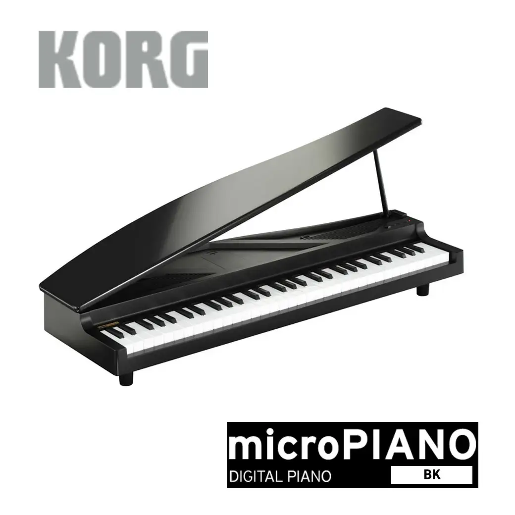 【コルグ】MICROPIANO　BK　　【11218-0669】