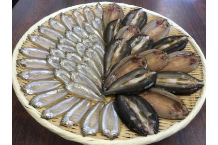 滋賀県産　鮎　琵琶湖産　わかさぎ　一夜干しセット【D007W】