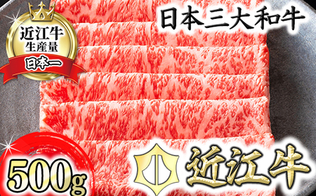 近江牛 ［特］ すきやき サーロイン 500g カネ吉山本【Y075W1】すき焼き 【 近江牛 】 牛肉