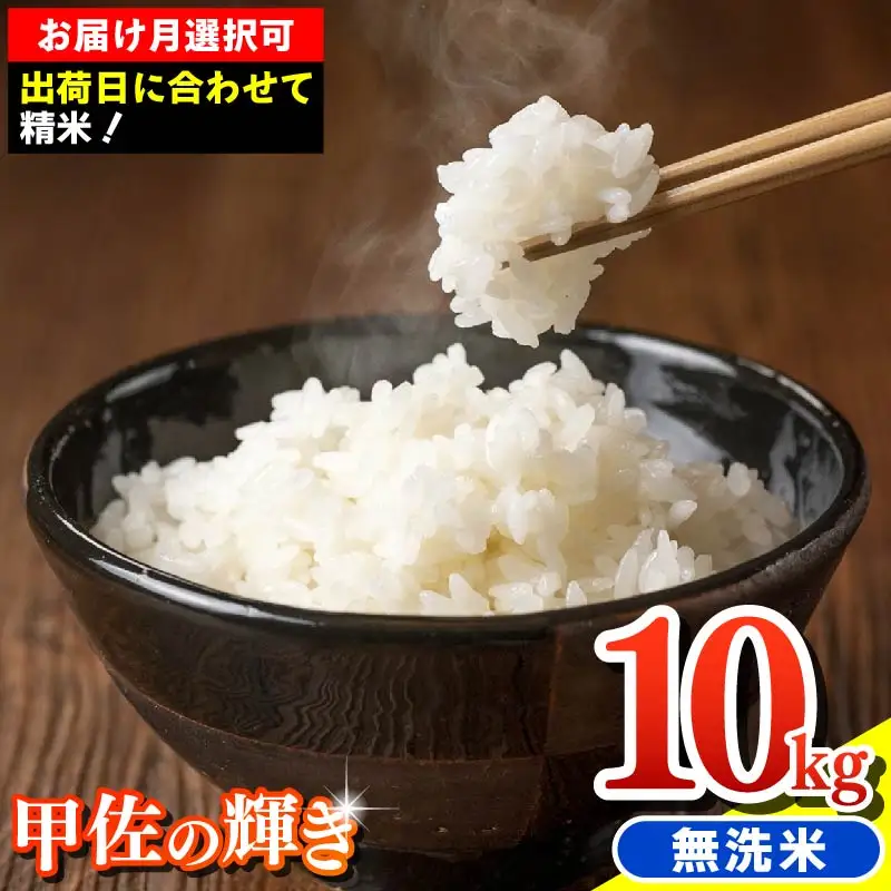 無洗米 ブレンド米 甲佐の輝き 10kg 訳あり 新米 令和8年産 11月より新米発送 【価格改定XQ】
