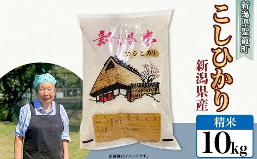 【精米】新潟県産コシヒカリ10kg（特別栽培米）近藤農園